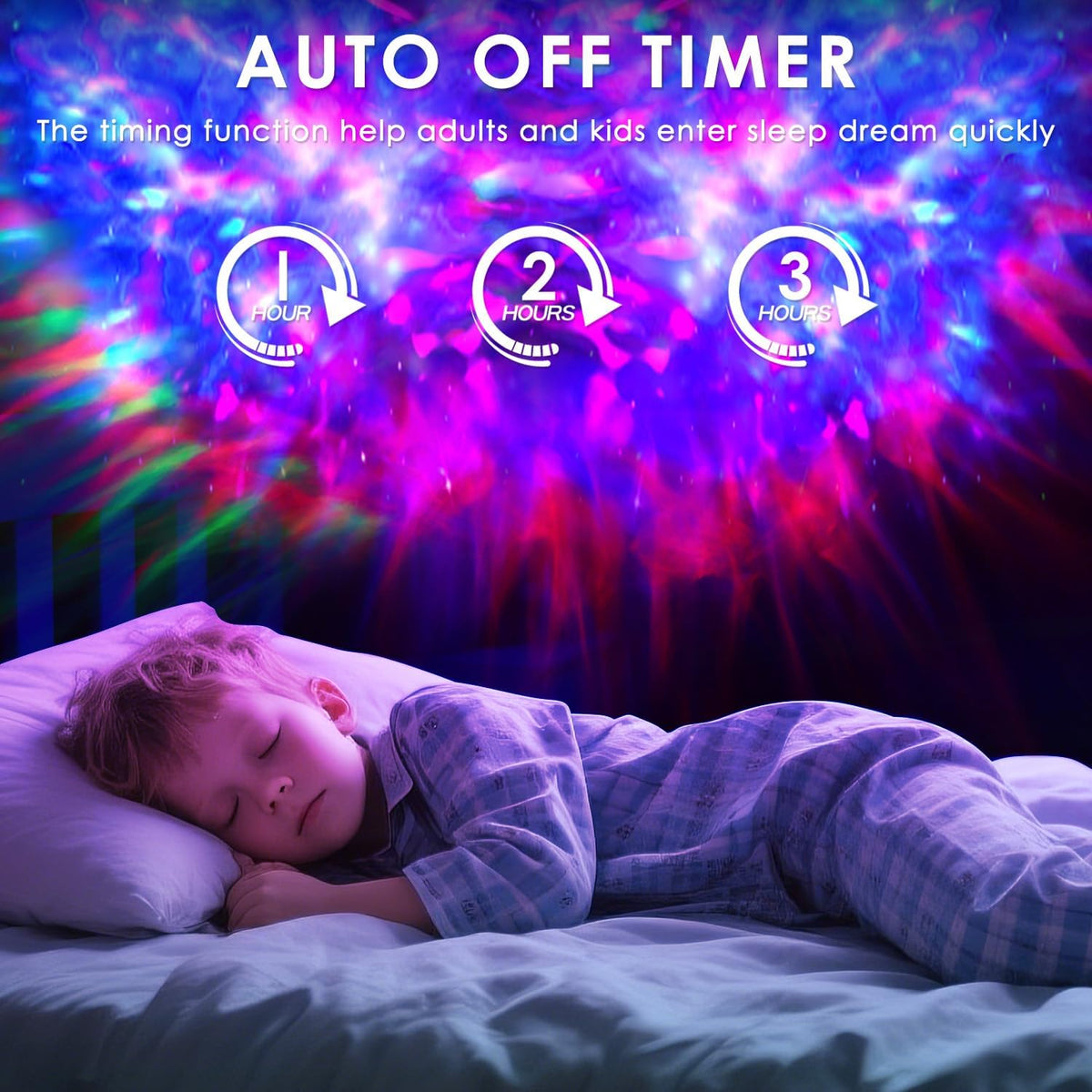 Galaxy Projector for Bedroom, Ceiling Night Light for Kids, Room Decor Gift