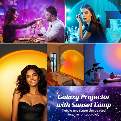 Galaxy Projector for Bedroom, Ceiling Night Light for Kids, Room Decor Gift